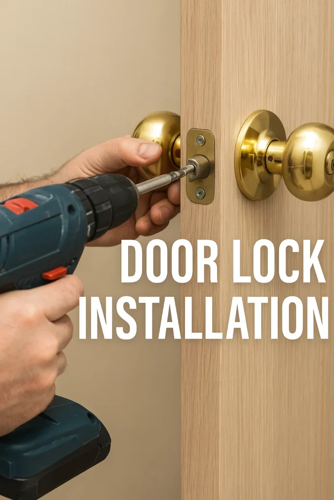 Door Lock Installation
