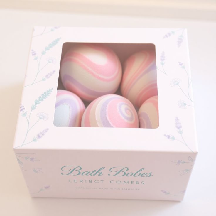 Custom bath bomb boxes