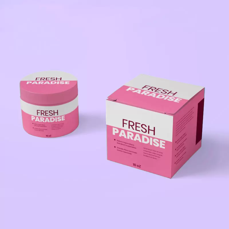 custom cream boxes